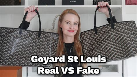 goyard fake erkennen|goyard bag vs real.